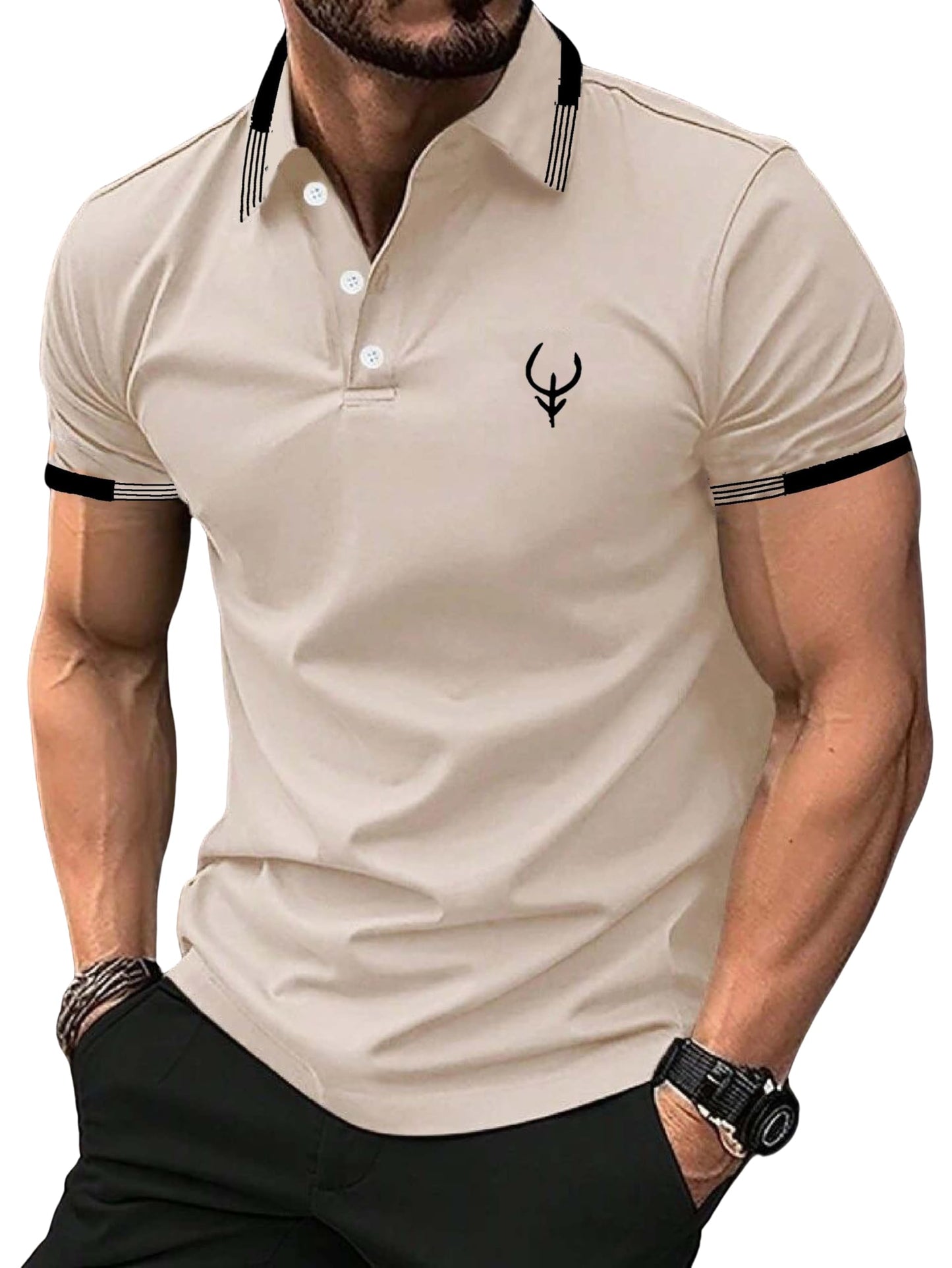 Lymio Polo T Shirt for Men || Men Casual T-Shirt || Available in Combo Packs (Polo 40 to 43)