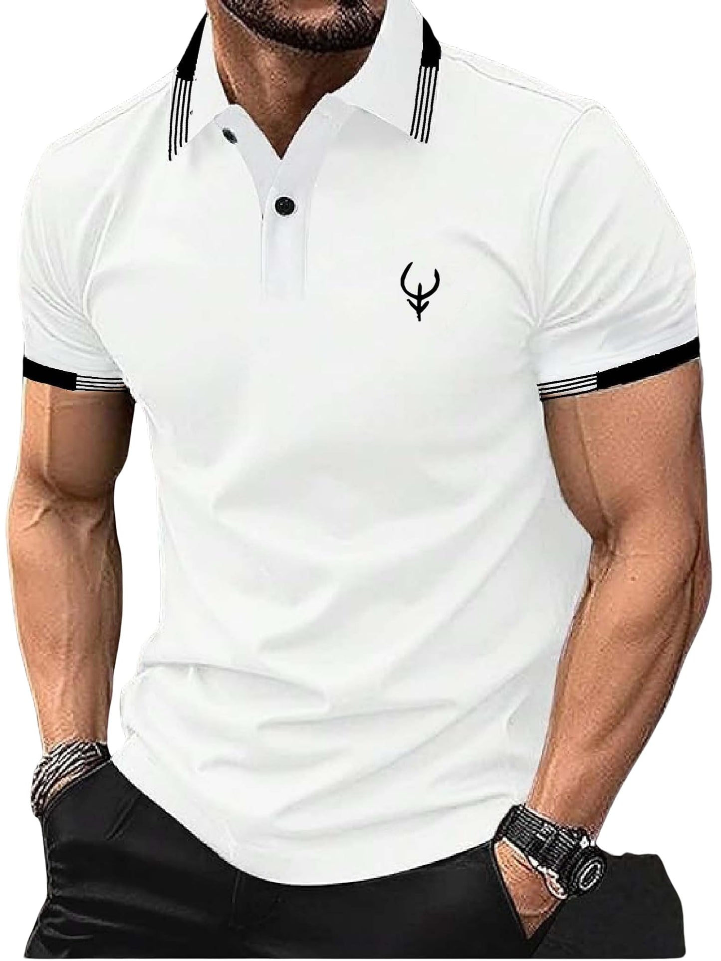 Lymio Polo T Shirt for Men || Men Casual T-Shirt || Available in Combo Packs (Polo 40 to 43)