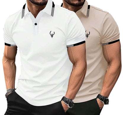 Lymio Polo T Shirt for Men || Men Casual T-Shirt || Available in Combo Packs (Polo 40 to 43)